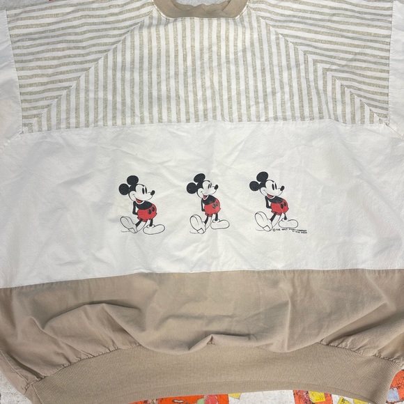 Vintage Disney Mickey XL Pullover lightweight jacket - Picture 9 of 10